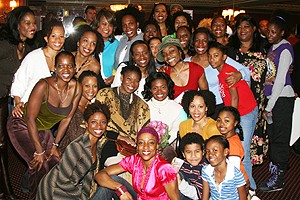LaChanze's Final Color Purple - cast shot