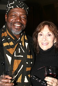 Photo Op - Fred Ebb Award 2006 - Chuck Cooper - Leila Martin