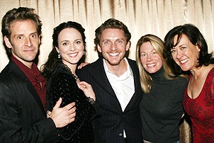 Photo Op - Fred Ebb Award 2006 - Malcolm Gets - Melissa Errico - Jason Danieley - Marin Mazzie - Karen Ziemba