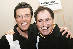 Photo Op - Second Stage Bowling benefit 2007 - Richard Kind - Gavin Lee