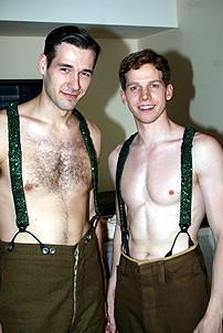 Photo Op - Easter Bonnet 2007 - John Behlmann - Stark Sands