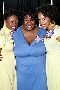 Photo Op - Easter Bonnet 2007 - Montego Glover - NaTasha Yvette Williams - Krisha Marcano