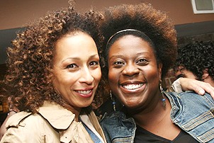 Photo Op - 2007 Drama Desk Nominee Reception - Tamara Tunie - Capathia Jenkins