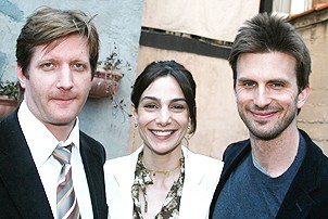 Photo Op - 2007 Drama Desk Nominee Reception - Paul Sparks - Annie Parrise - Frederick Weller
