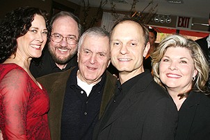 Photo Op - 2007 Drama Desk Nominee Reception - Karen Ziemba - Rupert Holmes - John Kander - David Hyde Pierce - Debra Monk