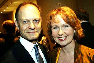 Drama League Lunch 2007 - David Hyde Pierce - Kate Burton