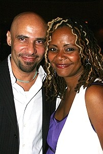 Photo Op - Edward Albee Tribute at New Dramatists - Nilo Cruz - Tonya Pinkins