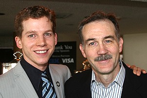 Photo Op - 2007 Tony Nominees reception - Stark Sands - Boyd Gaines