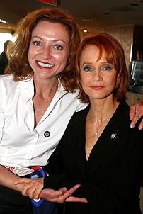 Photo Op - 2007 Tony Nominees reception - Julie White - Swoosie Kurtz