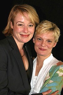 Photo Op - 2007 Tony Nominees reception - Jennifer Ehle - Martha Plimpton