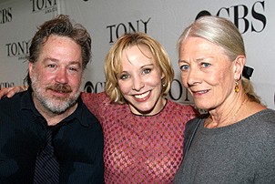 Photo Op - 2007 Tony Nominees reception - Tom Hulce - Charlotte d'Amboise - Vanessa Redgrave