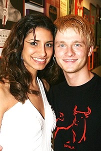 Photo Op - Justin Guarini Visits Anthony Fedorov at The Fantasticks - Elyssa Rodriguez - Anthony Fedorov 