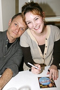 Photo Op - Curtains CD signing - David Hyde Pierce - Jill Paice