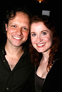 Photo Op - Frankenstein rehearsal - Jim Stanek - Christiane Noll