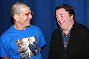Photo Op - November Press Event - David Mamet - Nathan Lane - 2
