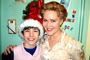 Photo Op - Holidays at Mary Poppins - Henry Hodges - Rebecca Luker