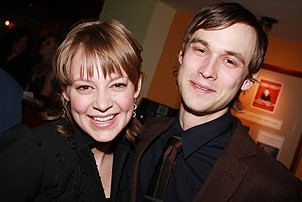 From Up Here opening - Jenni Barber - Tobias Segal 