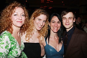 From Up Here opening - Julie White - Tobias Segal - Liz Flahive - Leigh Silverman