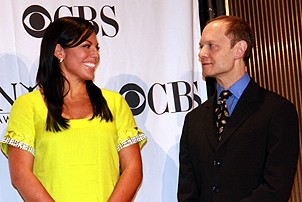 2008 Tony Nominations - Sara Ramirez - David Hyde Pierce