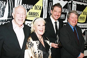 2008 Drama Desk Awards - Bernard Gerstein - Andre Bishop - Paulo Szot - Linda Lavin 