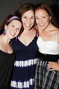 2008 Broadway.com Audience Awards - Kirsten Wyatt - Lindsay Mendez - Sierra Boggess