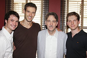 Boyd Gaines Caricature at Sardi's - Boyd Gaines - Justin Blanchard - John Bellam - Stark Sands