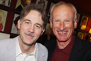 Boyd Gaines Caricature at Sardi's - James Rebhorn - Boyd Gaines