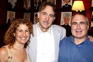 Boyd Gaines Caricature at Sardi's - Julia Levy - Todd Haimes - Boyd Gaines