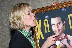 Cheyenne Jackson at Tony Di Napoli's - Sarah Paulson 