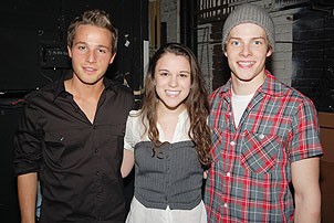 Michael Urie & Chace Crawford at Spring Awakening - Shawn Pyfrom - Alexandra Socha - Hunter Parrish