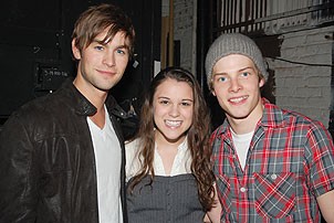 Michael Urie & Chace Crawford at Spring Awakening - Chace Crawford - Alexandra Socha - Hunter Parrish