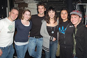 Michael Urie & Chace Crawford at Spring Awakening - Gabriel Violett - Caitlin Kinnunen - Amanda Castanos - Gerard Canonico