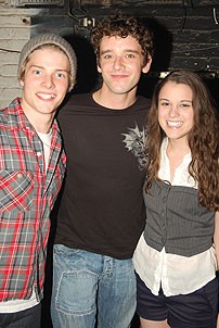 Michael Urie & Chace Crawford at Spring Awakening - Michael Urie - Hunter Parrish - Alexandra Socha