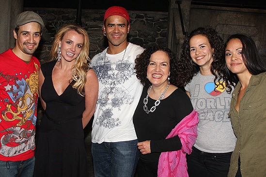Broadway.com | Photo 9 of 10 | Pop Star Britney Spears Pays a Visit to