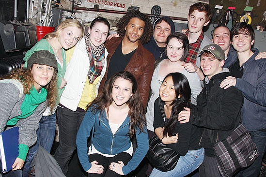 High School Musical Takes Broadway – Corbin Bleu – Spring Awakening Cast