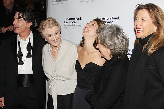 All About Eve Actors Fund Reading – Peter Gallagher – Angela Lansbury – Keri Russell – Zoe Caldwell – Annette Bening