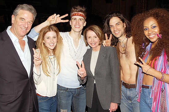 Nancy Pelosi on Broadway – Caissie Levy – Gavin Creel – Will Swenson – Sasha Allen – Nancy Pelosi – Paul Pelosi