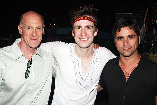 Celebs at Hair – John Stamos – Gavin Creel – Neil Meron