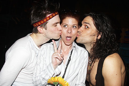 Celebs at Hair – Debra Messing – Gavin Creel – Will Swenson