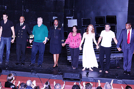 Othello opening night – curtain call