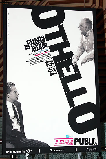 Othello opening night – poster