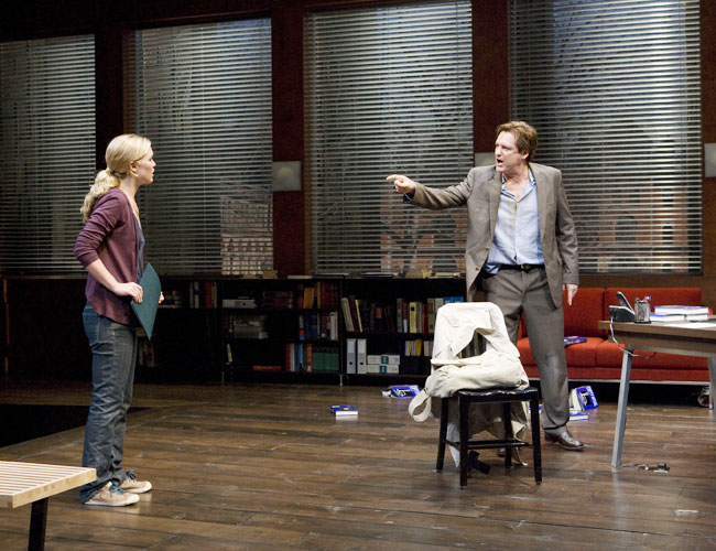 Oleanna - Show Photos - Julia Stiles - Bill Pullman
