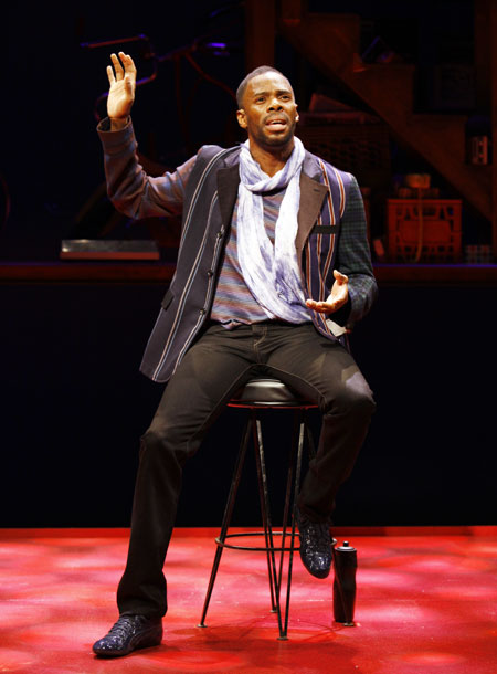 A Boy and His Soul - Show Photos - Colman Domingo (sitting)
