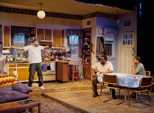 Broke-ology - Show Photos - Francois Battiste - Wendell Pierce - Alano Miller