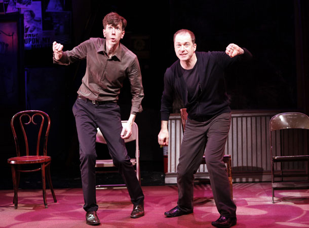 Love Child - Show Photos - Robert Stanton - Daniel Jenkins (fists)