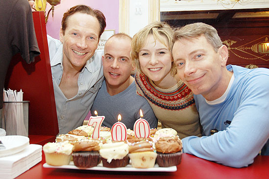 The 39 Steps 700 Performances - Sean Mahon - Jeffrey Kuhn - Jill Paice - Arnie Burton - goodbye