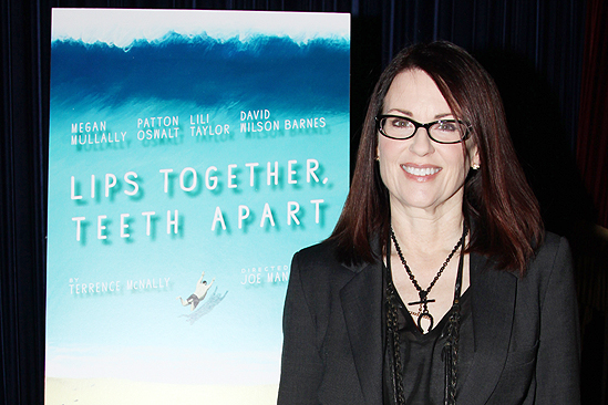 Lips Together Teeth Apart Photo OP – Megan Mullally