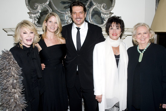 Paulo Szot at Café Carlyle – Joan Rivers – Kelli O’Hara – Paulo Szot – Chita Rivera – Barbara Cook