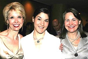 Drama League Luncheon 2005 - Julie Halston - Heather Goldenhersh - Cherry Jones