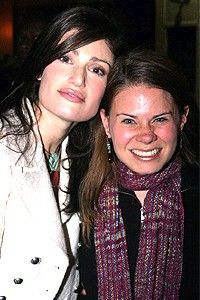 A Soldier's Play opening - Idina Menzel - Celia Keenan-Bolger